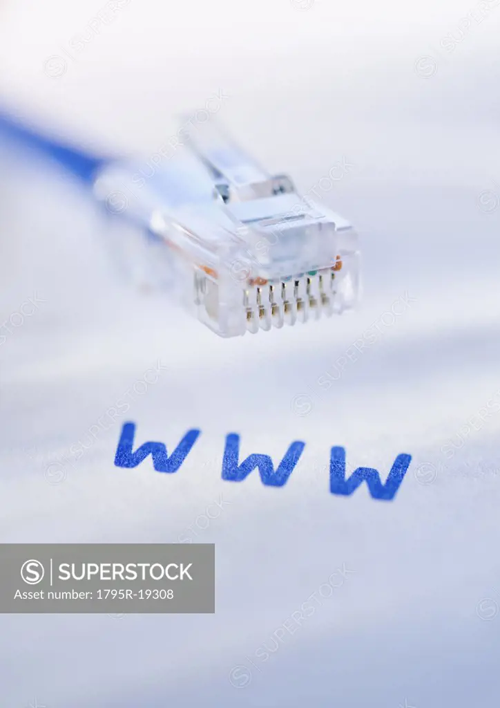 Network cable and world wide web acronym