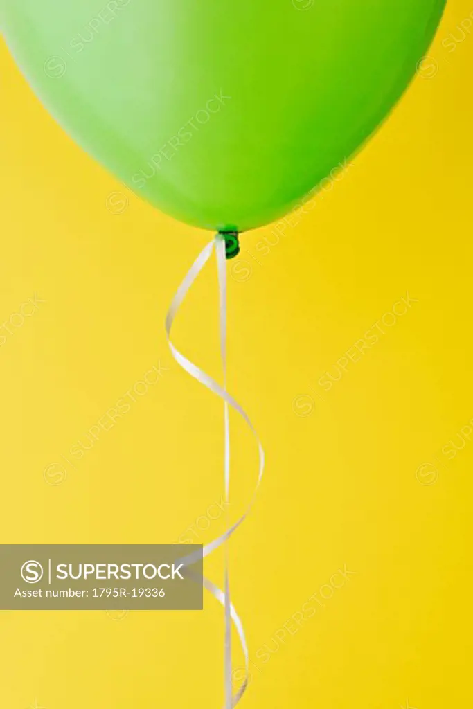 Balloon and ribbon