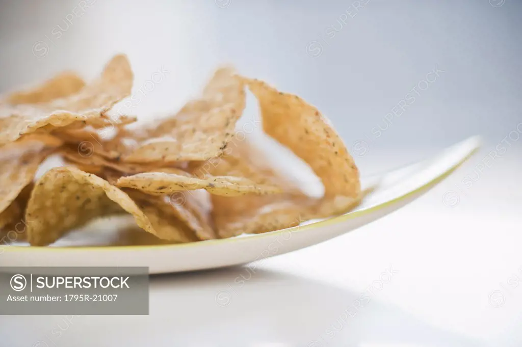 A plate of chips