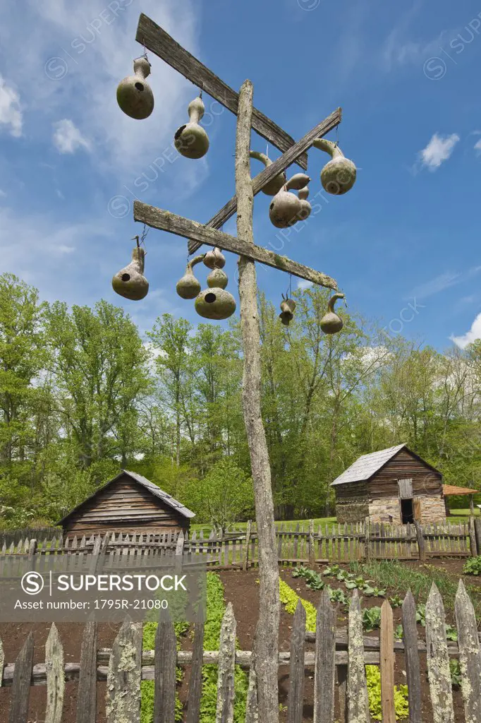 Birdhouses at Smoky Mountain National Park
