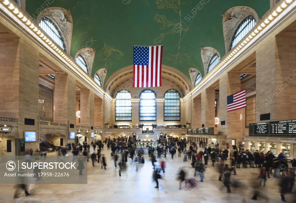 Grand Central Station interior, New York City, New York, USA