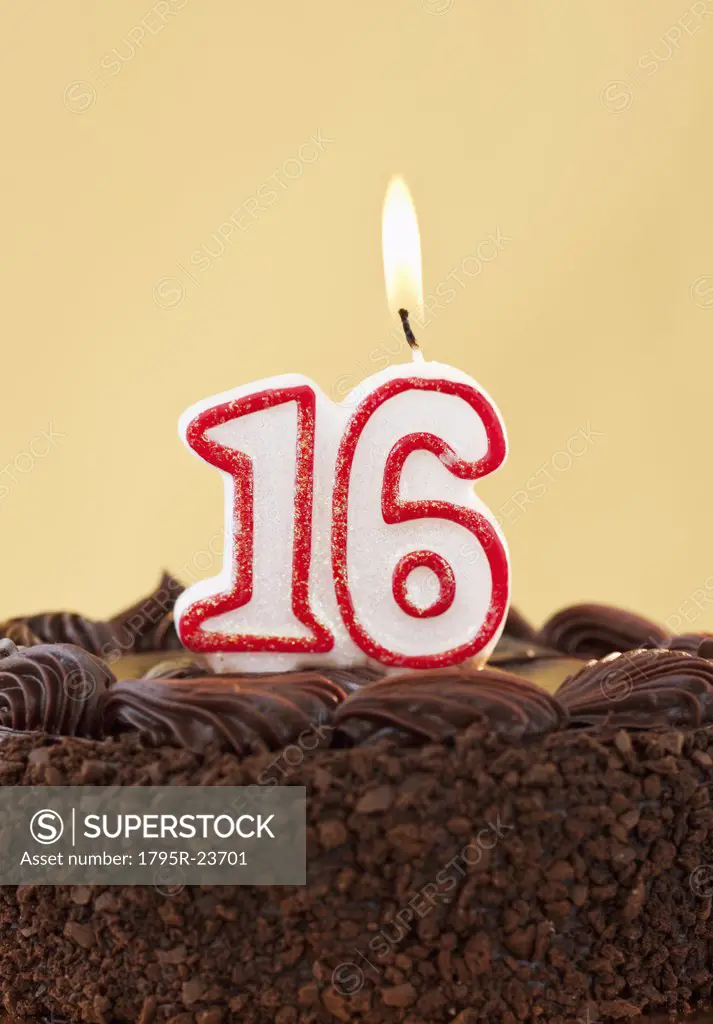Birthday for sixteen years