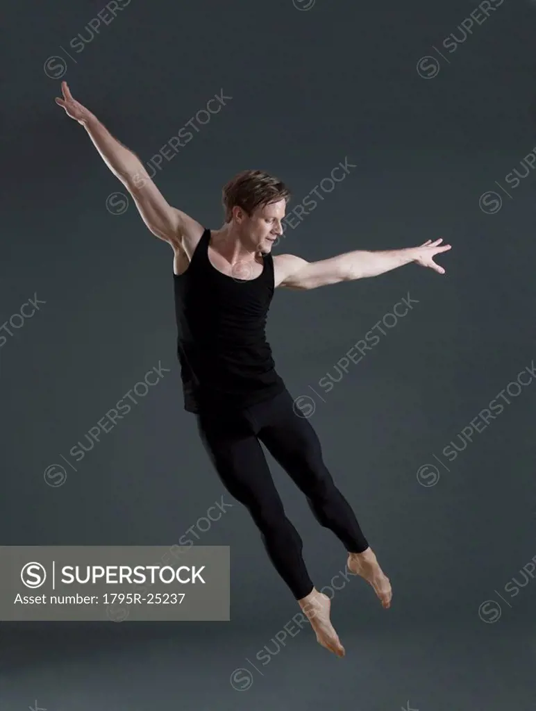 Male ballet dancer