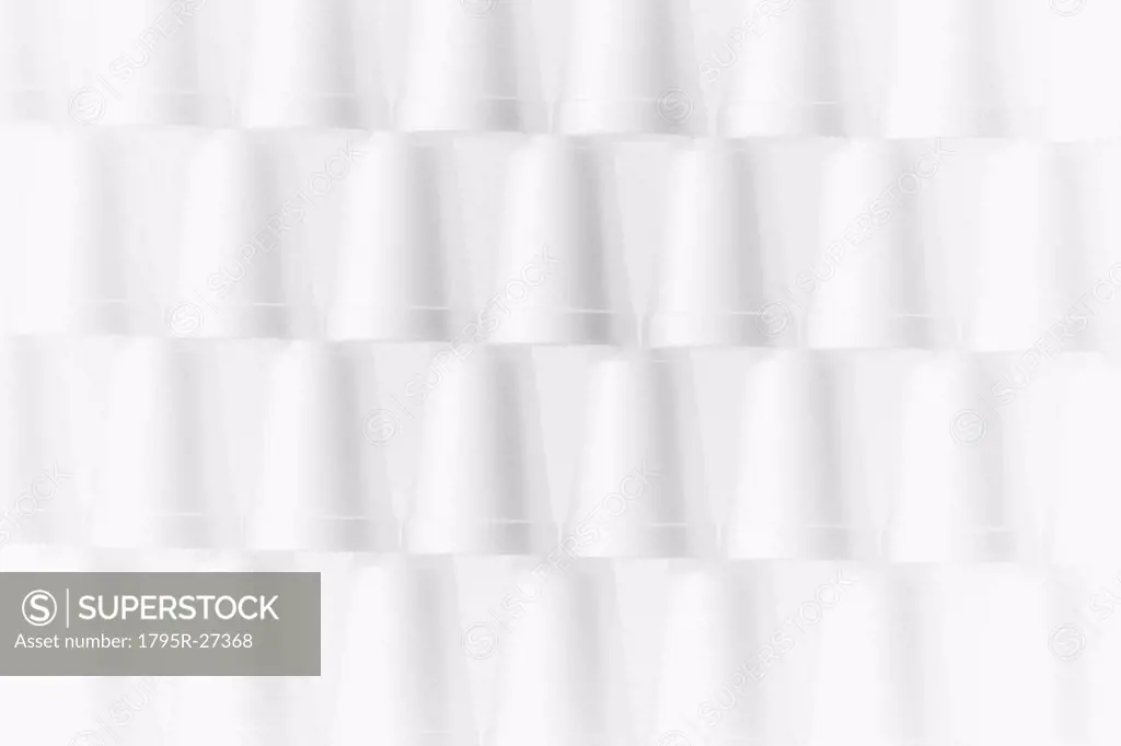 Stack of foam cups