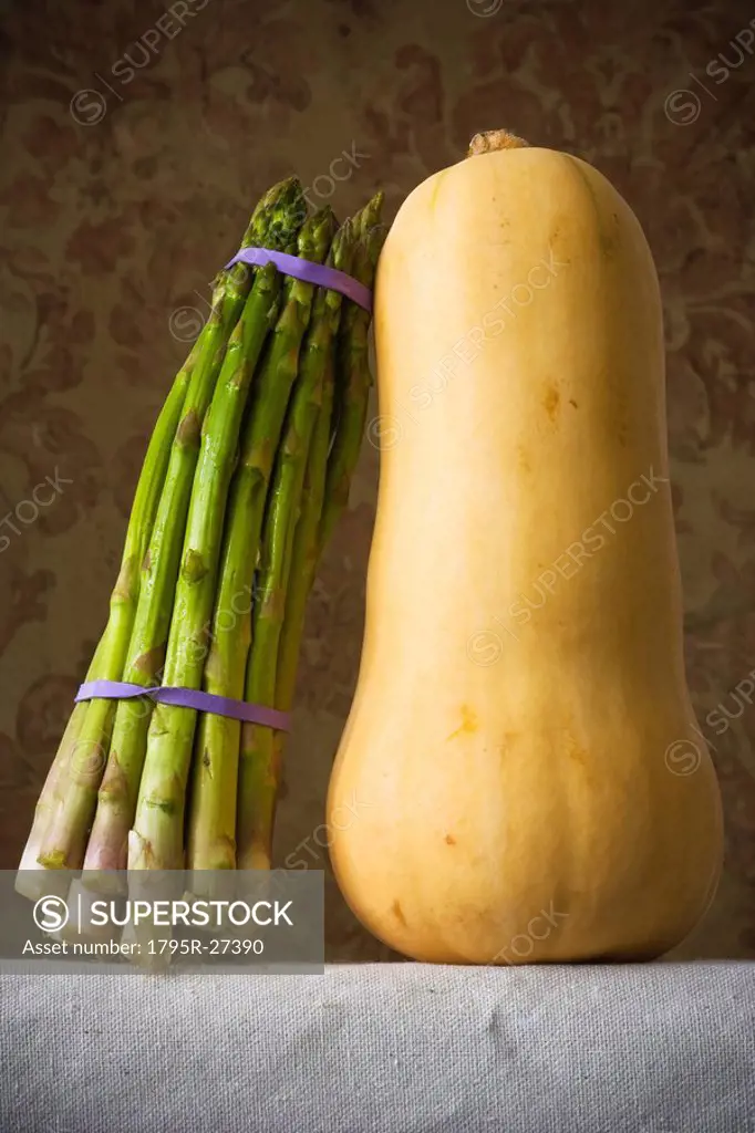 Asparagus and squash