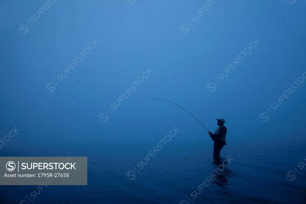 Fly fisherman