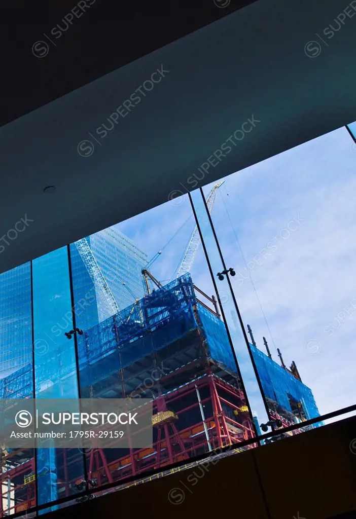 World Trade Center under construction