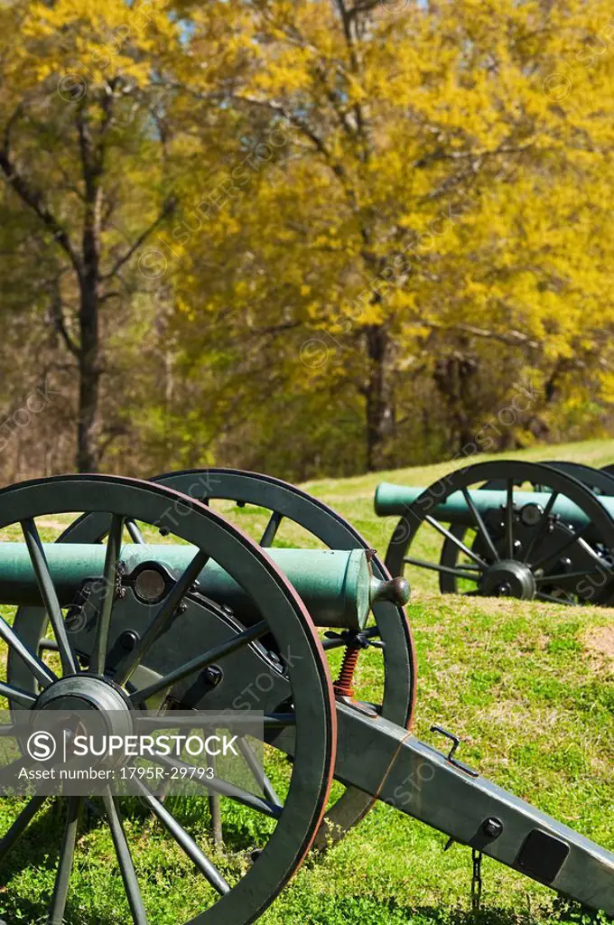 Cannons at Vicksburg National Military Park