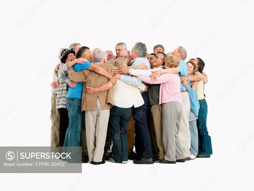 A group hug