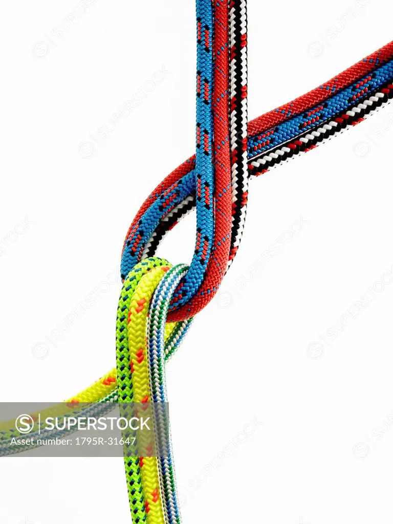 Two ropes looped together