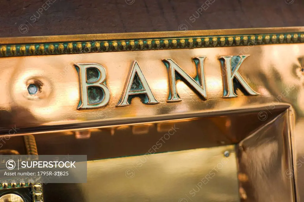 Bank sign