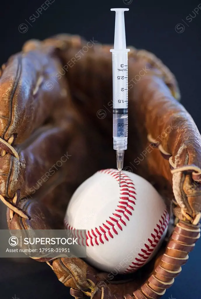 Syringe in baseball