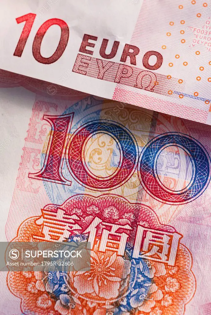 Chinese and European money
