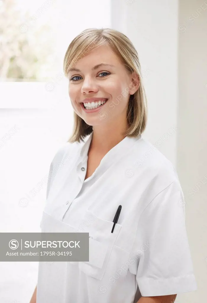 Portrait of female nurse