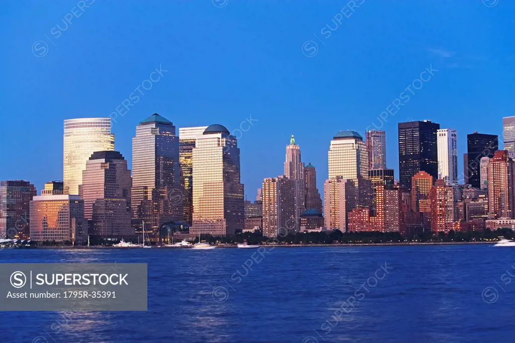 USA, New York State, New York City, World Financial Center