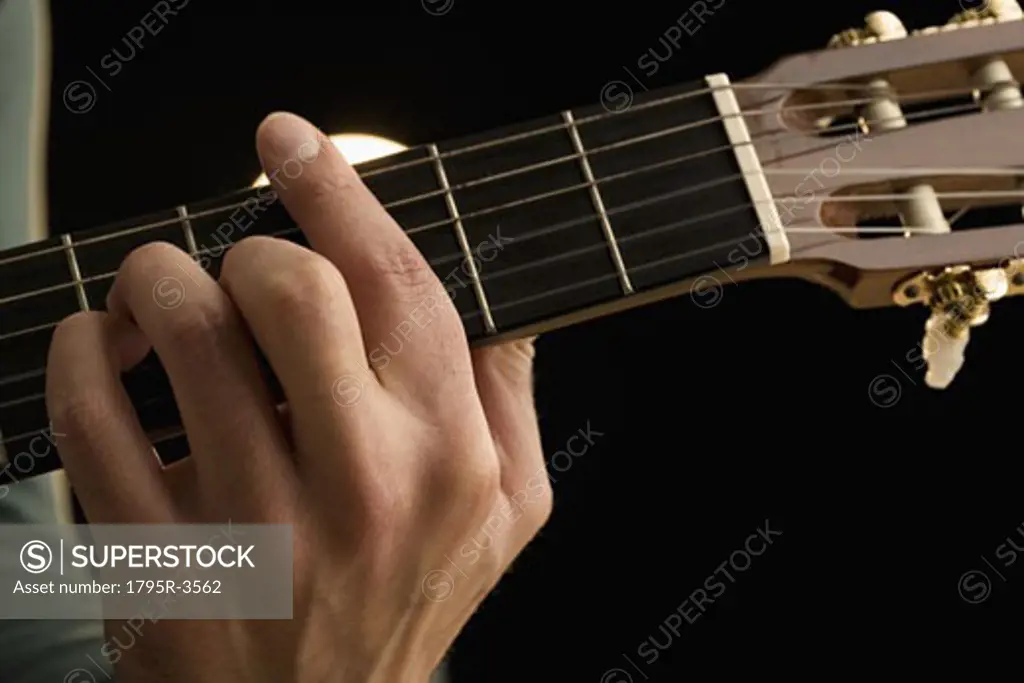 Man playing guitar