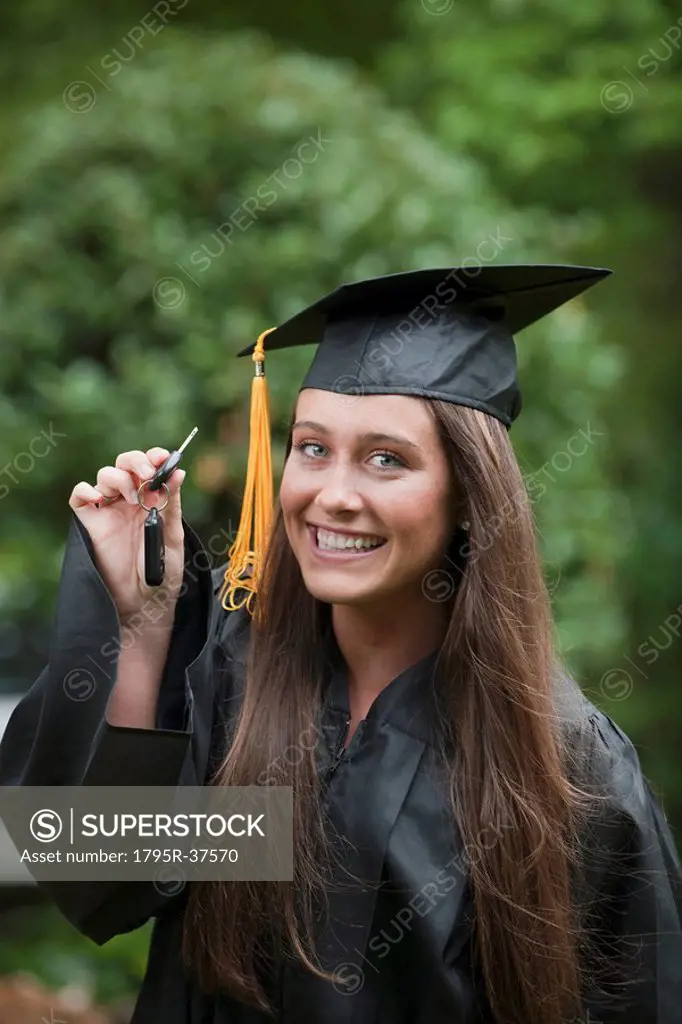 Graduate with keys