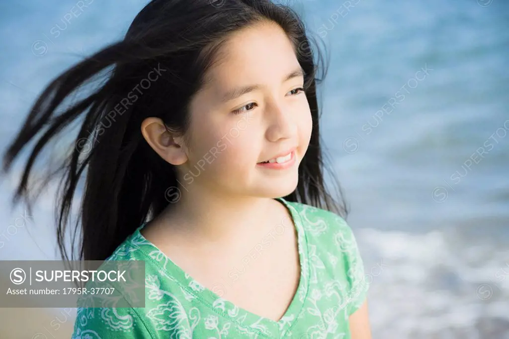 Girl at beach