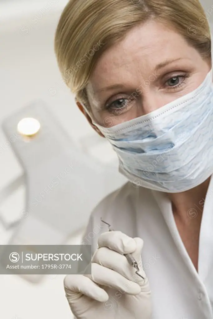 Portrait of dental hygienist