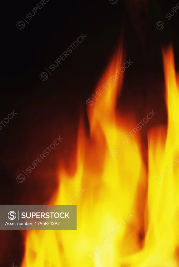 Closeup of fire