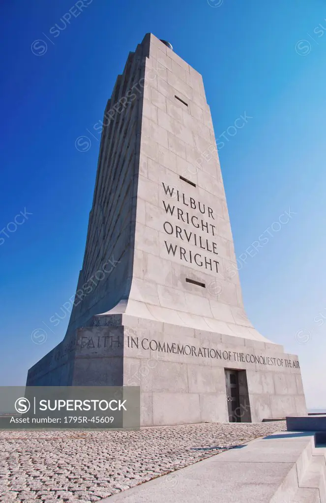 USA, North Carolina, Outer Banks, Kill Devil Hills, Wright Brothers Memorial
