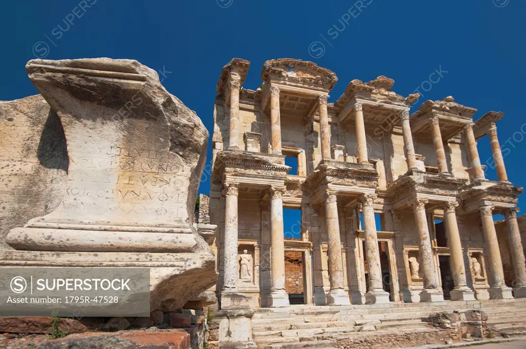 Turkey, Ephesus, Celsus Library
