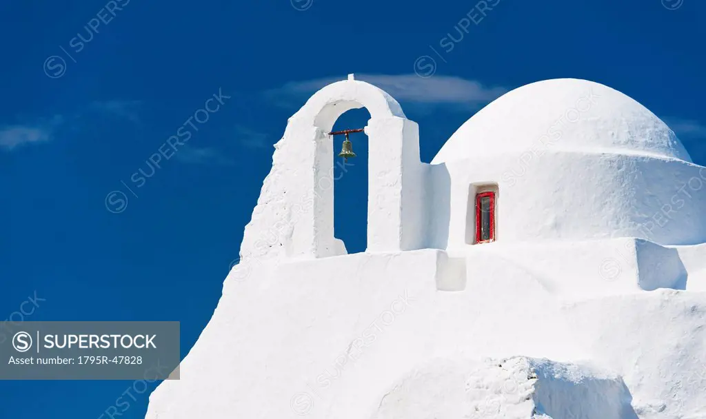 Greece, Cyclades Islands, Mykonos, Paraportiani church