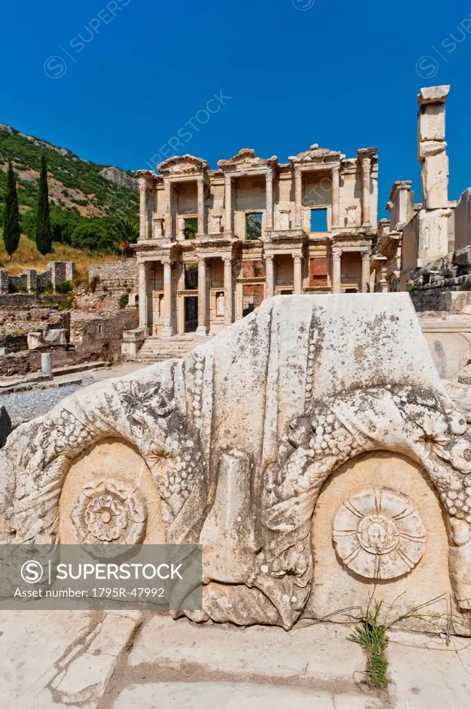 Turkey, Ephesus, Library of Celsus