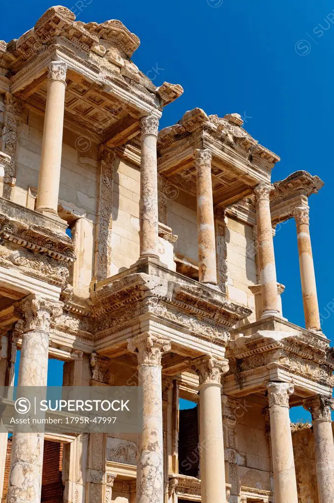 Turkey, Ephesus, Library of Celsus