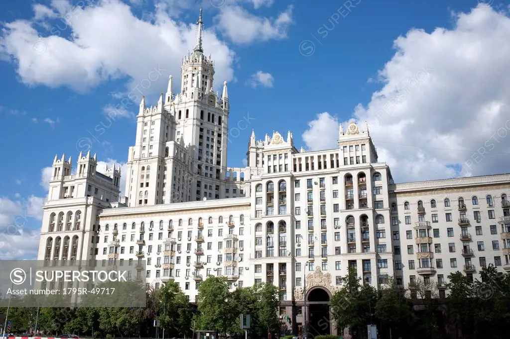 Russia, Moscow, Seven Sisters building