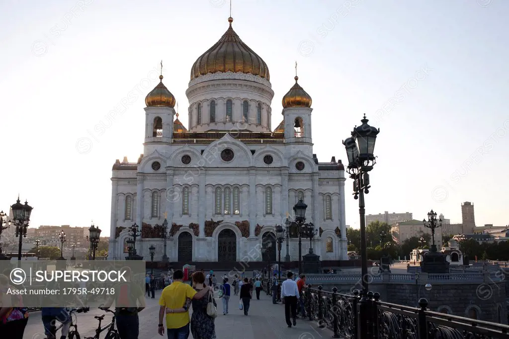 Russia, Moscow, Cathedral of Christ the Savior