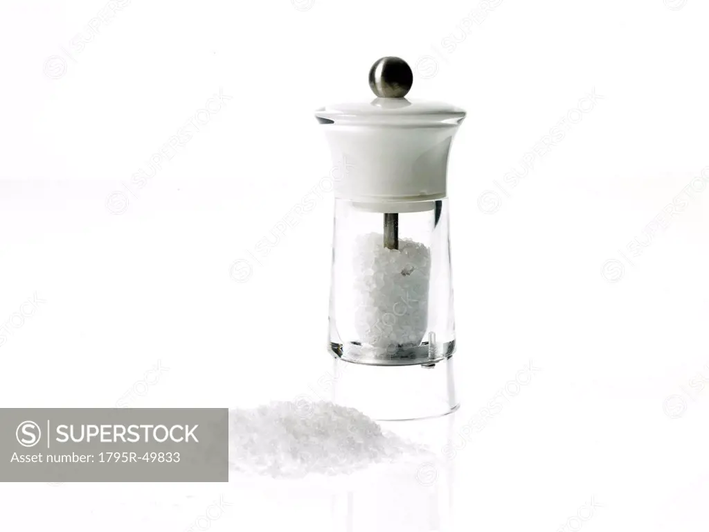Studio shot of salt grinder