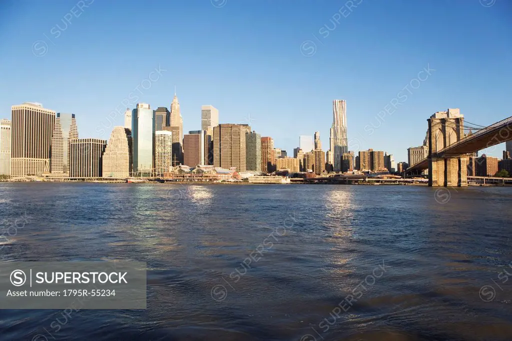 USA, New York State, New York City, Manhattan, New York Skyline