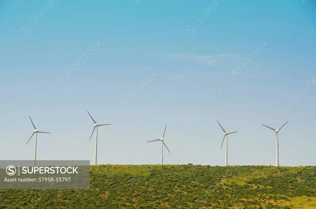 Turkey, Izmir, wind farm