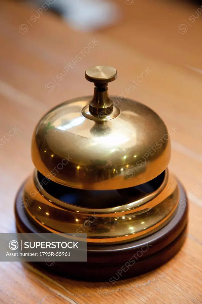 Service bell on desk