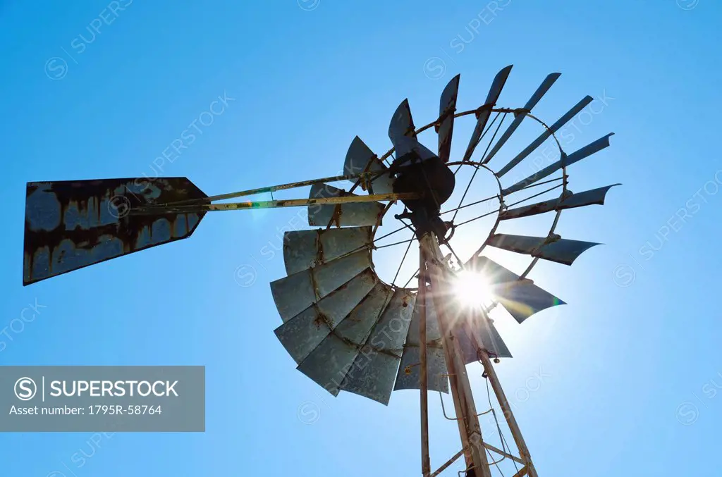 USA, Georgia, Stone Mountain, Old fashioned turbine