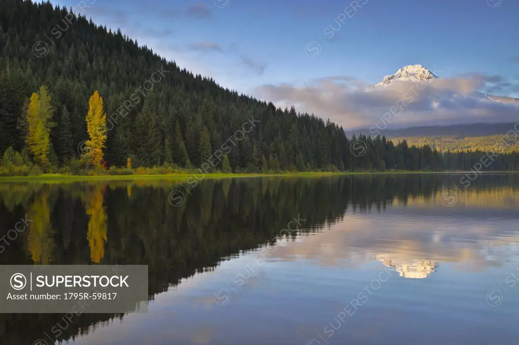 USA, Oregon, Multnomah County, Trillium Lake