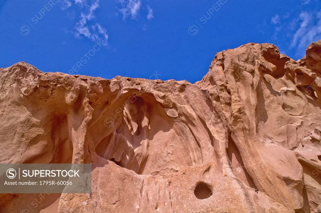 Mexico, Baja California Sur, Eroded rocks
