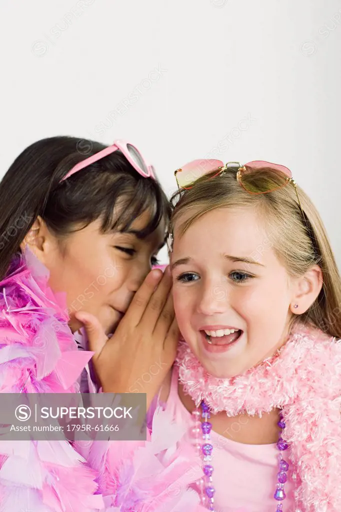Two girls 10_11 gossiping