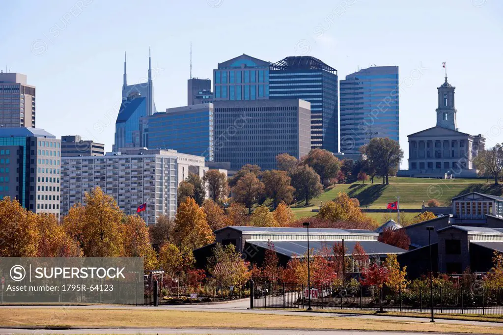 USA, Tennessee, Nashville, Downtown