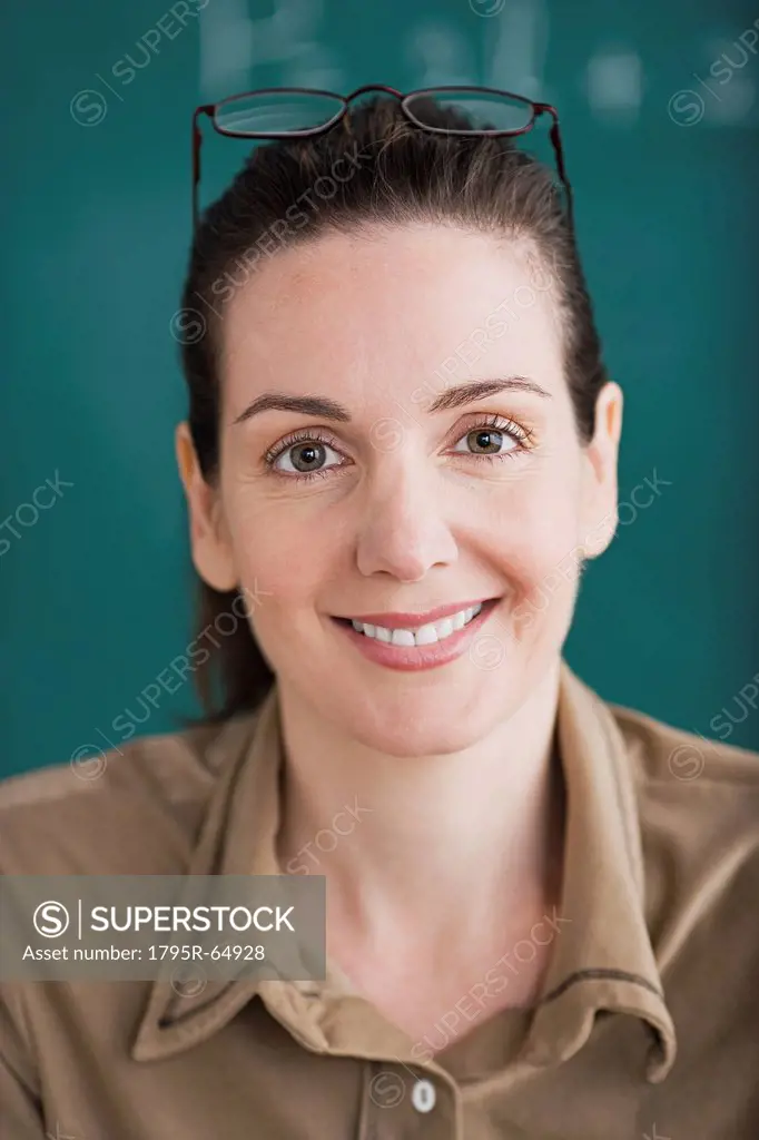 Portrait of female teacher
