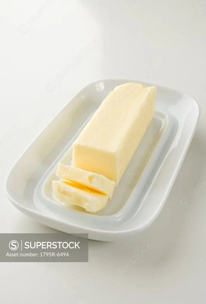 Close-up of butter in dish