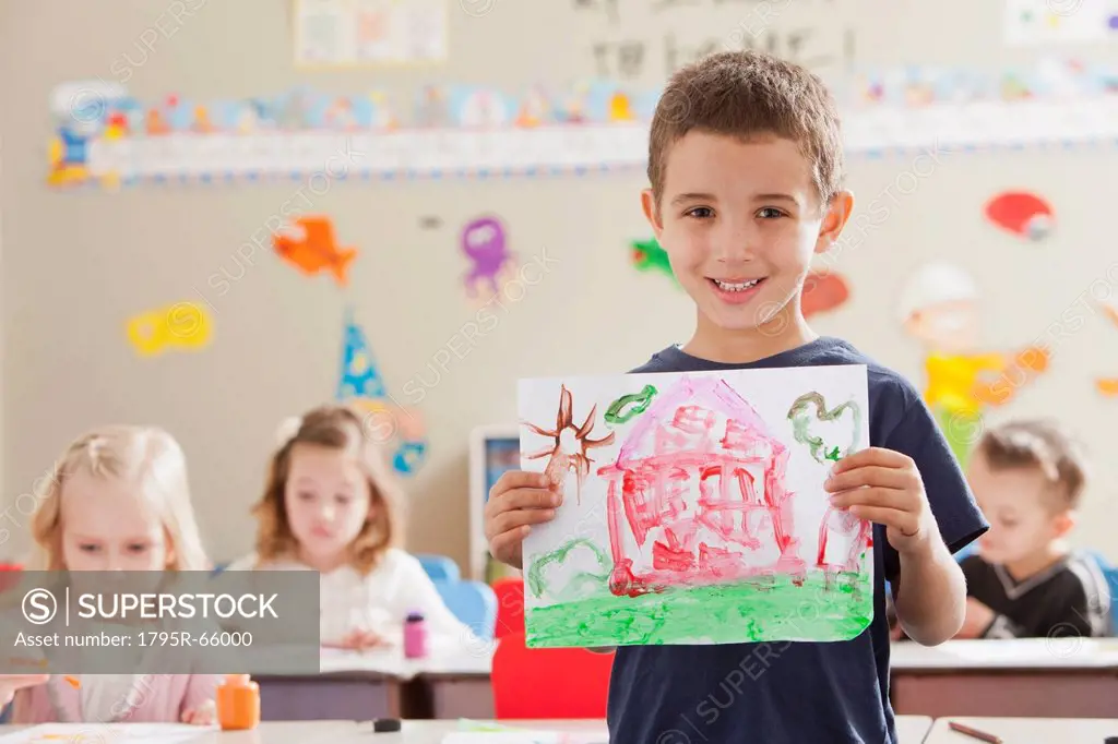Children 4_5, 6_7 during art classes