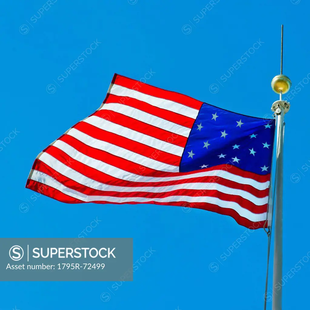 15 star US flag