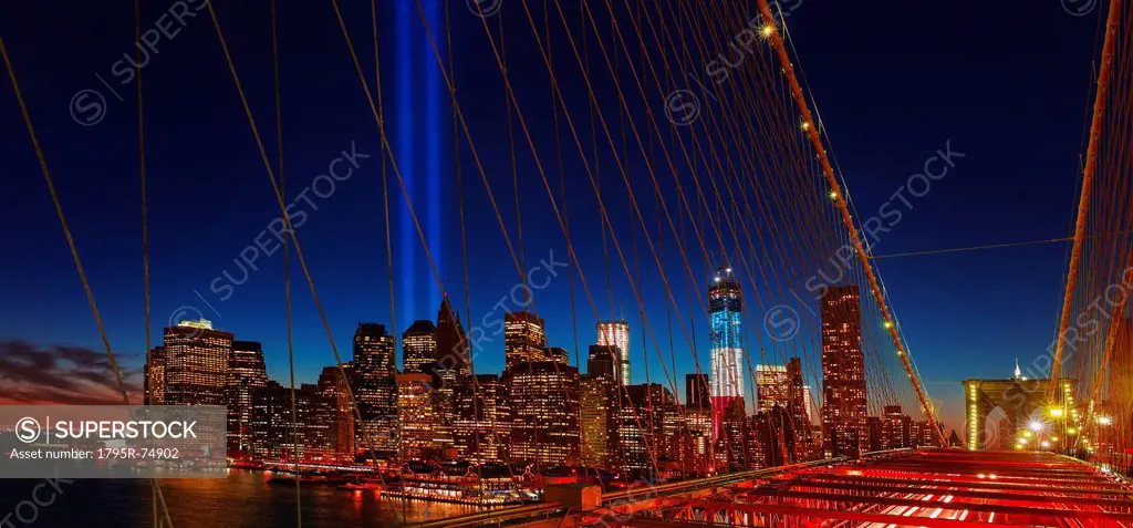 World Trade Center Memorial, Tribute in Light