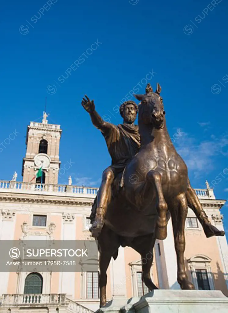 Statue of Marcus Aurelius, Palazzo Senatorio, Italy