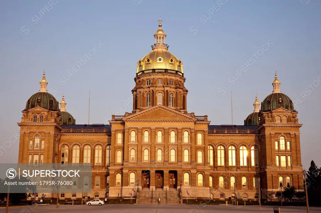 State Capitol Building in Des Moines