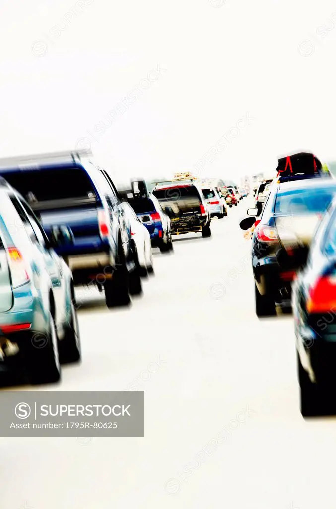 Traffic during rush hour