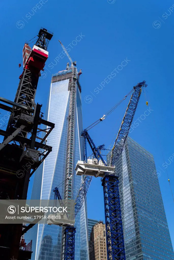 Freedom Tower under construction