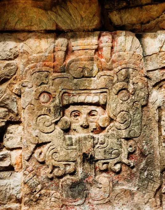 Mayan ruins, Carvings
